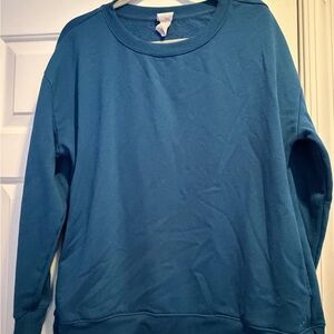 Danskin Women’s Teal Crewneck Sweater